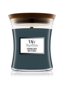 WoodWick Evening Onyx scented candle with wooden wick 275 g