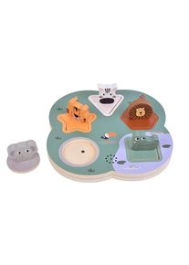 Small Foot - Wooden 3D Animal Sounds Puzzle Safari Holz