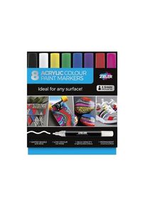 Zieler 8 Acrylic Paint Markers Main products