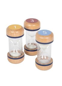 Small Foot - Wooden Hourglasses - 3-piece