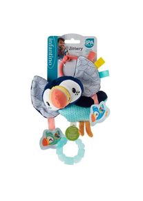 infantino Plush Puffin with Soft Wings - 0+ Months