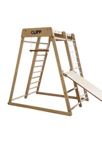 Cliff Kletterger&uuml;st, Birkefarben, Holz, Birke, Sperrholz, 105x113x84 cm, Spielzeug, Holzspielzeug