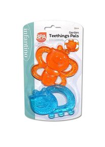 B-Kids Infantino Animal Teething Ring Set
