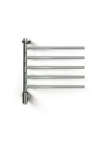 KRISS flex 1 electric towel warmer 5 arms & timer 597 x 550