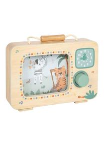 Small Foot - Wooden Television Music Box Safari FSC