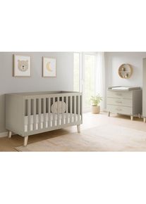 Pinolino , Eichefarben, Beige , Holzwerkstoff , 3 Schublade(n) Schubladen , FSC MIX , zum Juniorbett umbaubar, h&ouml;henverstellbar, Sprossen mit Normabstand, zum Sitzsofa umbaubar, Aufbauanleitung im Karton, Lattenrost inklusive, Schlupfsprossen , Kinder- & Jugendzimmer, Komplette Jugendzimmer