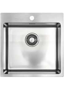 M&Ouml;BELIX M&ouml;belix , Edelstahlfarben , Metall , 55x20x48.5 cm , K&uuml;che, K&uuml;chenausstattung, K&uuml;chensp&uuml;len