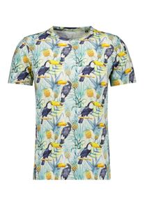 Duże Rozmiary - Ragman - T-shirt bawełniany z motywem tukana - 3XL