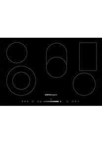 Elektra Bregenz , Schwarz , Glas , 77x4.6x51 cm , K&uuml;che, K&uuml;chenelektroger&auml;te, Kochfelder