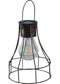 Luxform H&auml;ngeleuchte "Solar-H&auml;ngeleuchte - Dortmund - LED", braun (bronze), 1 Stk., Leuchten, Dekorative Pendelleuchte, H&auml;ngeleuchte
