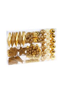 Casaria Kerstballen 102-delig Goud