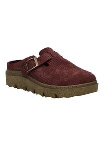 Hausschuh Josef Seibel "Carmaux 05, berry", Damen, Gr. 41, rot (berry), Obermaterial: 100% Rindsleder Leather cow., Schuhe Hausschuh