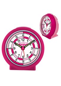 Quarzwecker Scout "Lernzifferblatt pink", pink, Wecker, Quarzwecker, Kinderwecker, Geschenkidee, Kinderzimmer, Schulanfang, Lernwecker