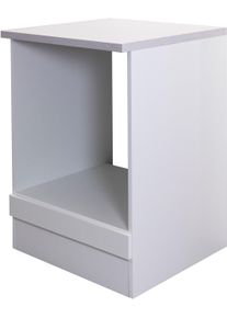 Herdumbauschrank Flex-Well "Wito", wei&szlig; (wei&szlig;, fantasie), B:60cm H:85cm T:60cm, Holzwerkstoff, Schr&auml;nke, Herdumbauschrank, (B x H x T) 60 x 85/86 x 60 cm