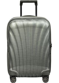 Hartschalen-Trolley Samsonite "C-LITE 55 EXP, verschiedene Farben", Damen, Gr. B/H/T: 40cm x 55cm x 20cm 36 l, gr&uuml;n (metallic gr&uuml;n), Polypropylen, unifarben, Basic, Koffer Hartschalen-Trolley, f&uuml;r Ferien, Gesch&auml;ftsreise, Reise und Urlaub, mit Volumenerweiterung