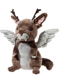 Kuscheltier Heunec "Alpenwelt, Wolpertinger 25cm", braun, Pl&uuml;schfiguren, KinderH:25cm, Polyester, Kuscheltier, H:25cm