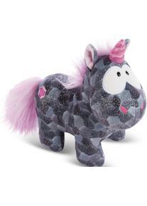 Kuscheltier Nici "Theodor & Friends, Einhorn Diamond Dust, 32 cm", grau (grau, pink), Pl&uuml;schfiguren, KinderB:15cm H:32cm L:34cm, Polyester, Kuscheltier, B:15cm H:32cm L:34cm