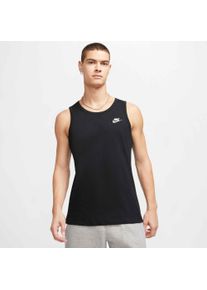 Tanktop Nike Sportswear "Men's Tank", Herren, Gr. XL, schwarz, Obermaterial: 100% Baumwolle, Rundhals, Tops Tanktop, &auml;rmelloses Design, sportlicher Stil, Rundhalsausschnitt