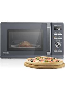 Toshiba Mikrowelle "MW3-AM25PFI(MG)", grau (morandi grau), B:36,5cm H:46,9cm T:28cm, Mikrowellen, Mikrowelle