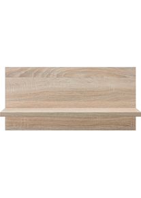 Wandboard KOCHSTATION "KS-Mali", braun (eichefarben), B:50cm, Regale, Wandboard, Breite 50 cm