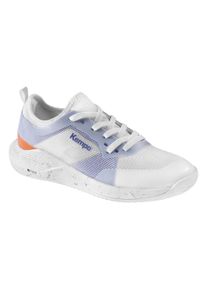 Hallenschuh Kempa "Hallen-Sport-Schuhe Kourtfly W", Herren, Gr. 9, wei&szlig; (wei&szlig;, lila), Obermaterial: 100% Textilmaterial TEXMAT., Schuhe Hallenschuh