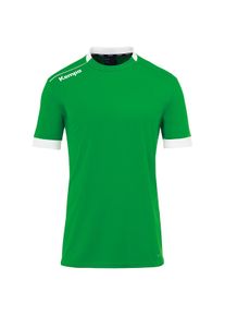 T-Shirt Kempa "Shirt PLAYER TRIKOT", Herren, Gr. L, gr&uuml;n (gr&uuml;n, wei&szlig;), Obermaterial: 100% Polyester PES., Shirts T-Shirt