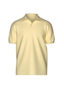 Poloshirt TRIGEMA "TRIGEMA Poloshirt DELUXE Piqu&eacute;", Damen, Gr. XL, vanille, Piqu&eacute;, 100% Baumwolle, Basic, lang, ohne Ausschnitt, Shirts Poloshirt