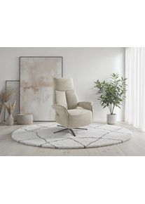 Sit & More TV-Sessel SIT & MORE "TV Lazy", silber, B:75cm H:110cm T:85cm, 100% Polyester, Sessel, TV-Sessel, zur Auswahl mit Herz-Waage-Position