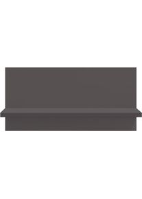 Wandboard KOCHSTATION "KS-Mali", grau (graphit), B:50cm H:24cm T:18cm, Regale, Wandboard, Breite 50 cm