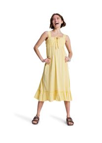 Midikleid Roxy "Paradise Winds", Damen, Gr. XS, US-Gr&ouml;&szlig;en, golden haze, Obermaterial: 60% Walkfrottier, 40% Viskose;, Kleider Midikleid