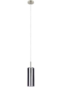 Eglo H&auml;ngeleuchte "SELVINO Pendellampe - Stahl - E27 - 1X15W - IP20", nickel, matt, 1, &Oslash; 10cm H: 110cm, 1 Stk., Leuchten, H&auml;ngelampe, Deckenlampe, Wohnzimmer, Esszimmer, H110 x &Oslash;10 cm, H&auml;ngeleuchte