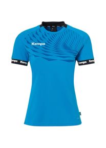 Trainingsshirt Kempa "Trainings-T-Shirt WAVE 26 WOMEN", Damen, Gr. XS, blau (Kempablau, royal), Obermaterial: 100% Polyester Pol. recyc.., Shirts Trainingsshirt