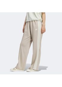 Sporthose adidas Sportswear "STSV TRACK PNT", Damen, Gr. S, N-Gr, wonder beige, sanftes wei&szlig;, normal, gr., Obermaterial: 59% Polyester, 41% Baumwolle, Hosen Sporthose