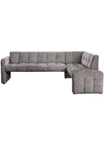 Essbank exxpo - SOFA FASHION "Barista, bequem und elegant, hohe Bodenfreiheit", cappuccino, B:245cm H:83cm T:159cm, Sitzb&auml;nke, Essbank, Eckbank Barista bequem und elegant, hochwertige Detailverarbeitung