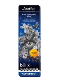 Staedtler Pencil Lumograph black x6 100% PEFC
