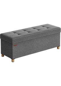 Songmics T&aacute;rol&oacute;s pad s&ouml;t&eacute;tsz&uuml;rke 110 x 38 x 40 cm 112 L 300 kg