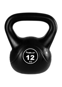 Kettlebell s&uacute;lyz&oacute; Movit 12 kg fekete