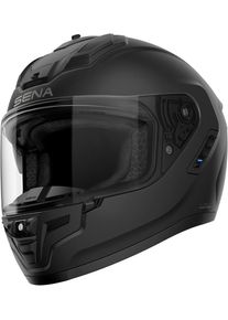 SENA Phantom ANC, kask pełnotwarzowy , kolor: Matowy-Czarny , rozmiar: XL