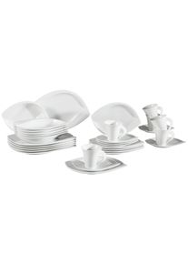 Creatable Kombiservice Acacia in Wei&szlig;, 30-teilig