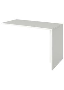 Mid.you , Wei&szlig; , Holzwerkstoff , rechteckig , 58x75x120 cm , FSC , in verschiedenen Holz-Dekoren erh&auml;ltlich , B&uuml;rom&ouml;bel, Schreibtische, Schreibtische