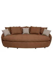 Luca Bessoni , Terracotta , Textil , 238x80x140 cm , Stoffauswahl, Hocker erh&auml;ltlich, Armteil links, Armteil rechts , Wohnzimmer, Sofas & Couches, Sofas, Big Sofas