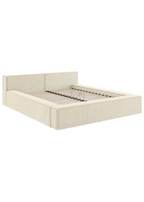 Livetastic , Beige , Textil , 2-Zonen , 180x200 cm , Lattenrost , Schlafzimmer, Betten, Polsterbetten