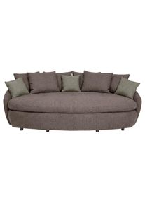 Luca Bessoni , Braun , Textil , 238x80x140 cm , Stoffauswahl, Hocker erh&auml;ltlich, Armteil links, Armteil rechts , Wohnzimmer, Sofas & Couches, Sofas, Big Sofas
