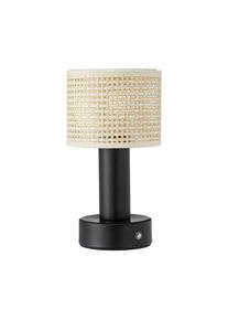 PR Home , Schwarz, Beige , Metall, Naturmaterialien , 24 cm ,