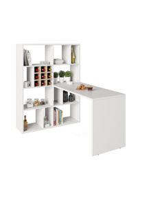 Roba Set - 120x57,9x75cm - wei&szlig; - Holz / Acryl