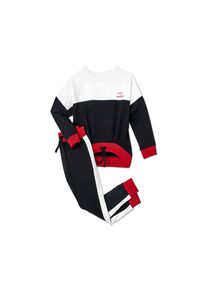 Tchibo - 2-teilige Sweatkombi - M&auml;dchen - Gr. 146/152 - schwarz