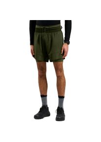 Odlo X-Alp Trail 6 Inch 2-in-1 Shorts Homme | Shorts | Running | Vert | Taille XL