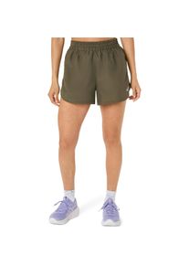 asics Nagino Run Adjustable 4 Inch Shorts Femme | Shorts | Running | Vert | Taille S