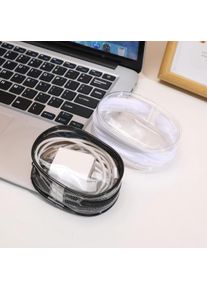1/2/3 Charger Storage Bags, White/black, Casual Style, Transparent Charger Storage Bag, Suitable for Daily Carrying