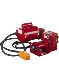 Elektrische Seilwinde Atlas II, tragbar, Tragf&auml;higkeit 2000 kg, Seill&auml;nge 13,7 m Thern